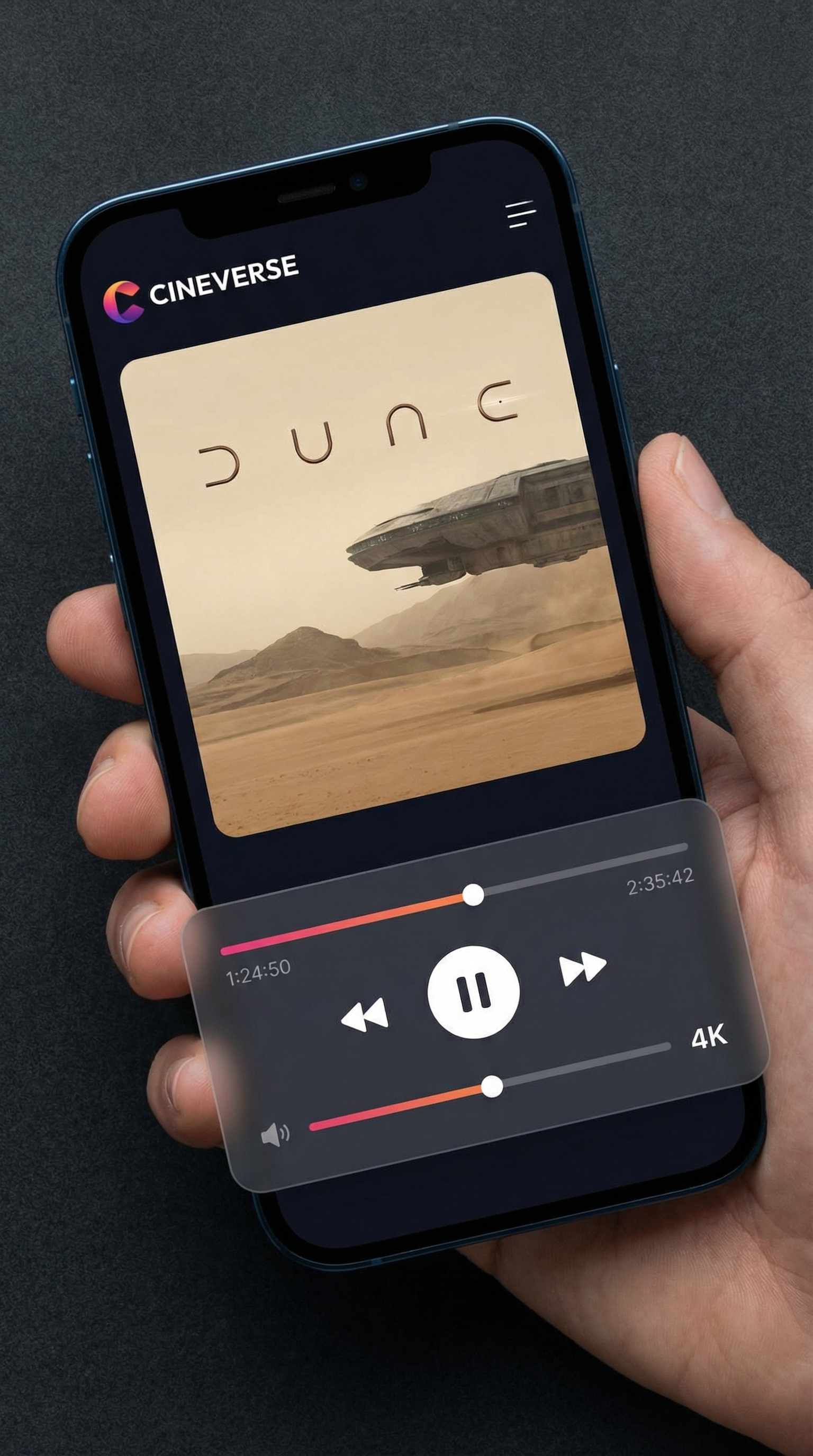 星影传媒应用播放界面